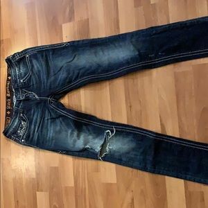 Woman’s rock revival jeans size 26
